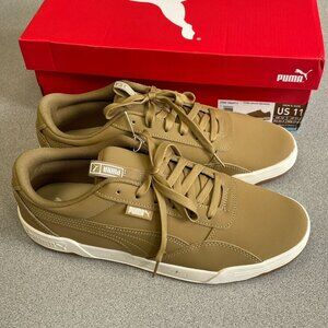 NEW Puma Men's Size 11 Skate Sneakers Brown SoftFoam+ Optimal Comfort
